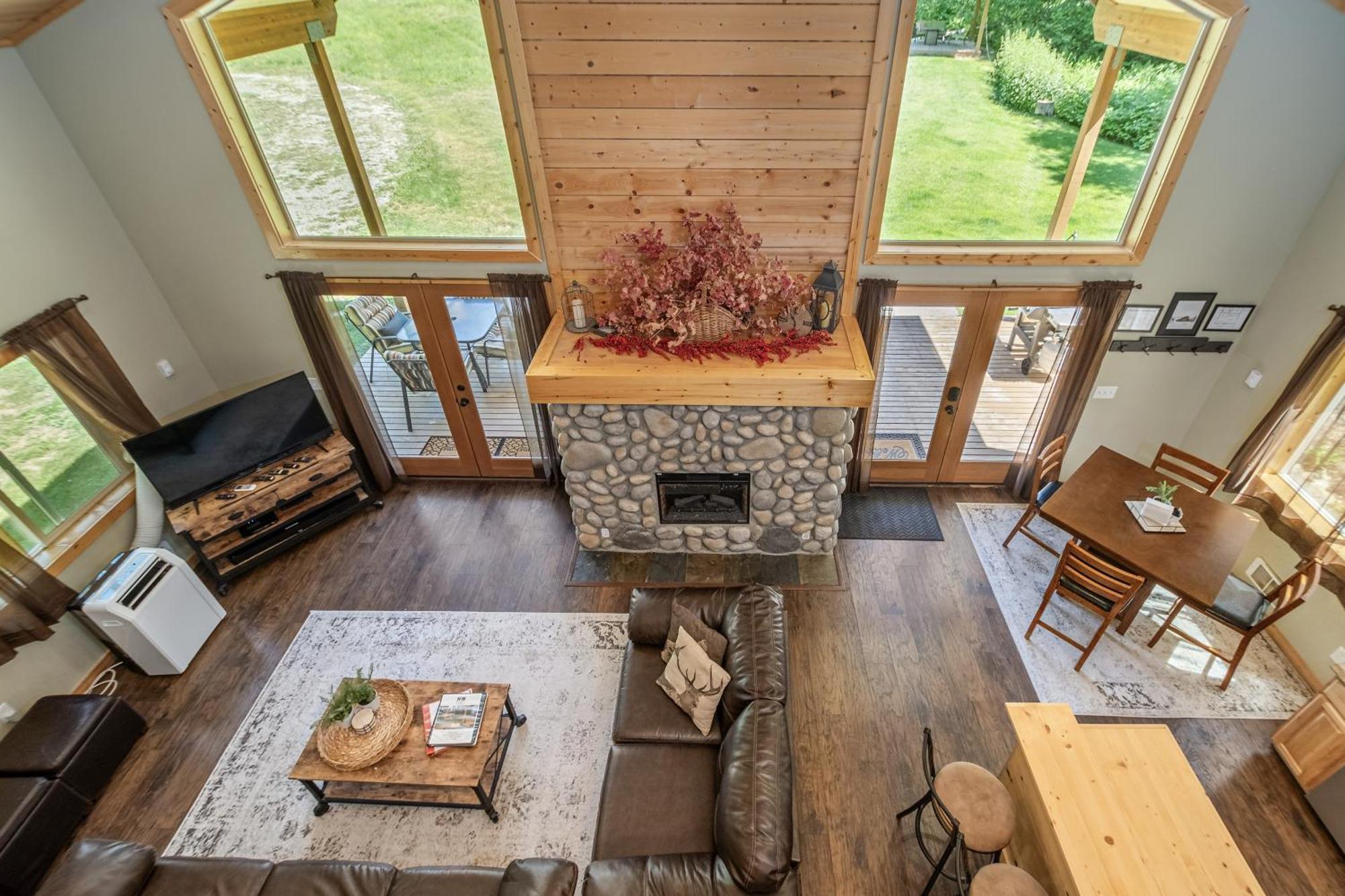 ליבנוורת' Nature Acres By Nw Comfy Cabins מראה חיצוני תמונה
